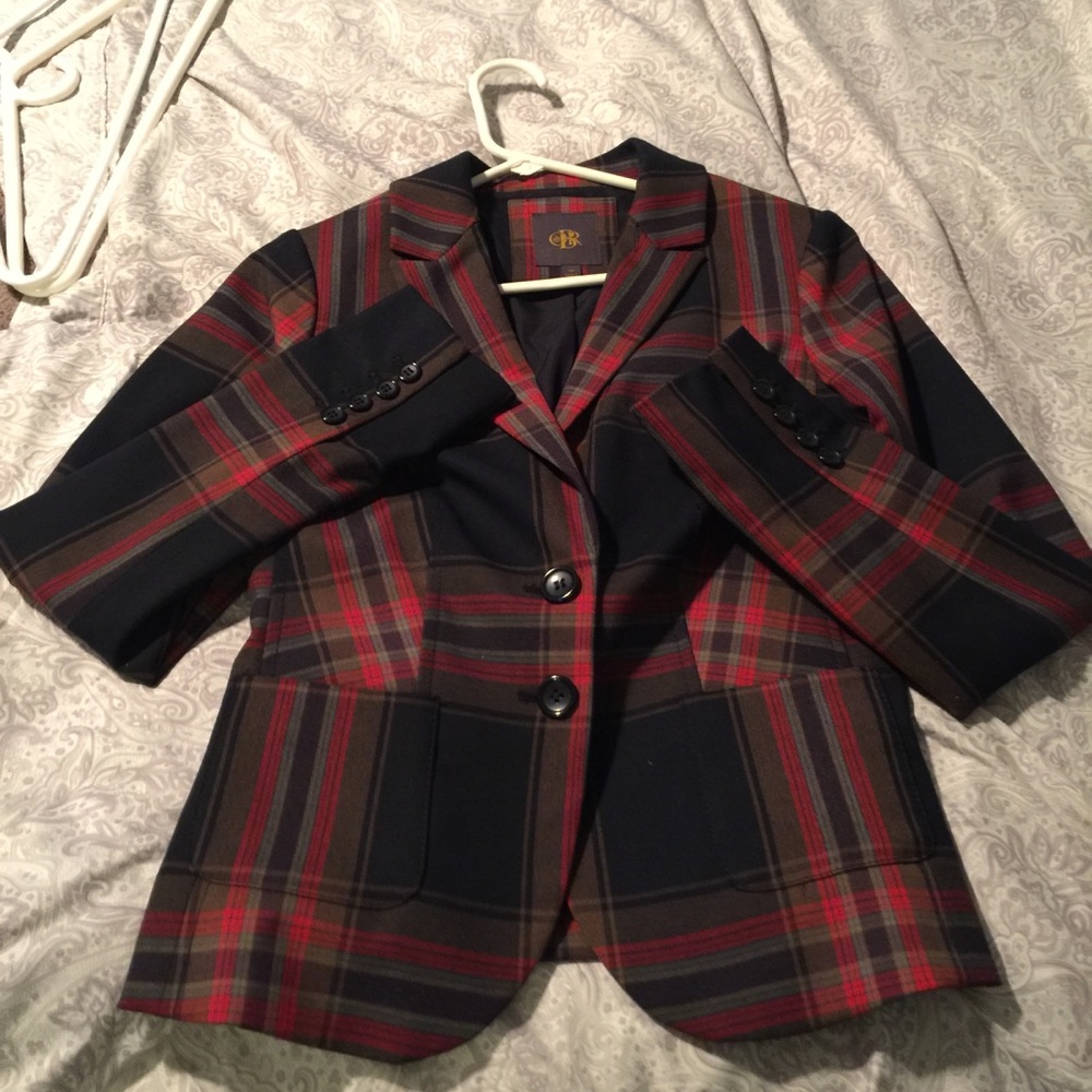 Plaid Blazer